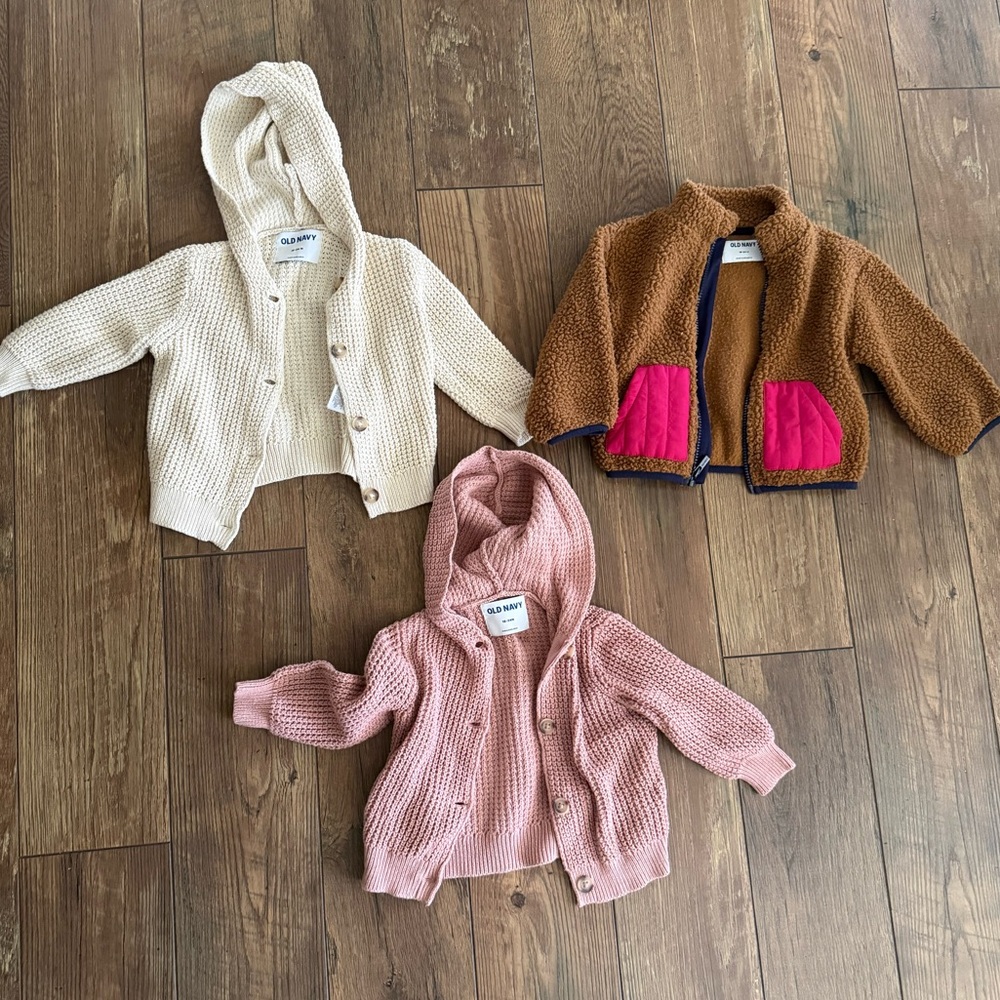 18-24 Months Old Navy Sweater Bundle